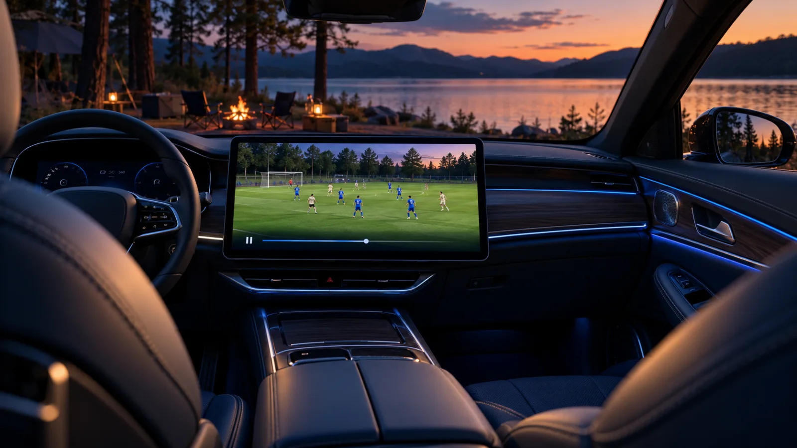 Illustrative image — CarPlay